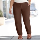 Stretch Cotton Chino Straight-Leg Pant image number 1