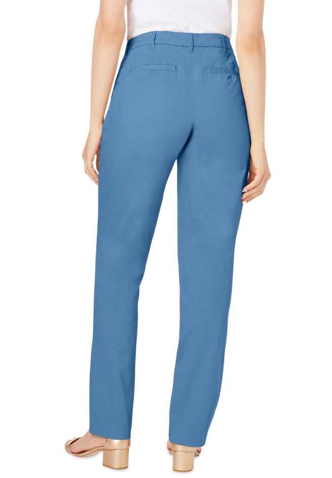 Stretch Cotton Chino Straight-Leg Pant image number 2