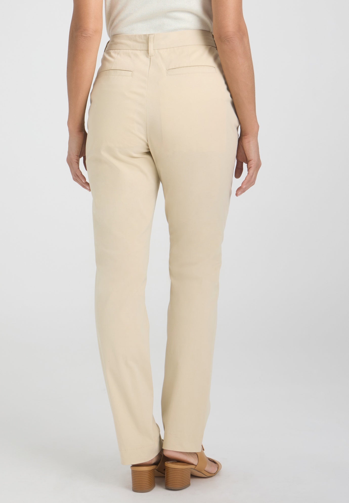 Stretch Cotton Chino Straight Leg Pant image number 1