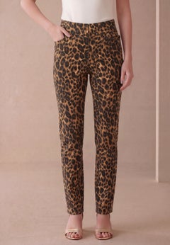 Comfort Waist Stretch Denim Straight-Leg Jean
