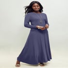 2-Piece Dolman Sleeve Skirt Set image number null