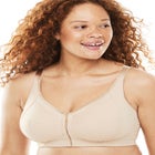 Satin-Trim Posture Bra  image number null