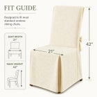 Damask Set of 2 Chair Covers image number null