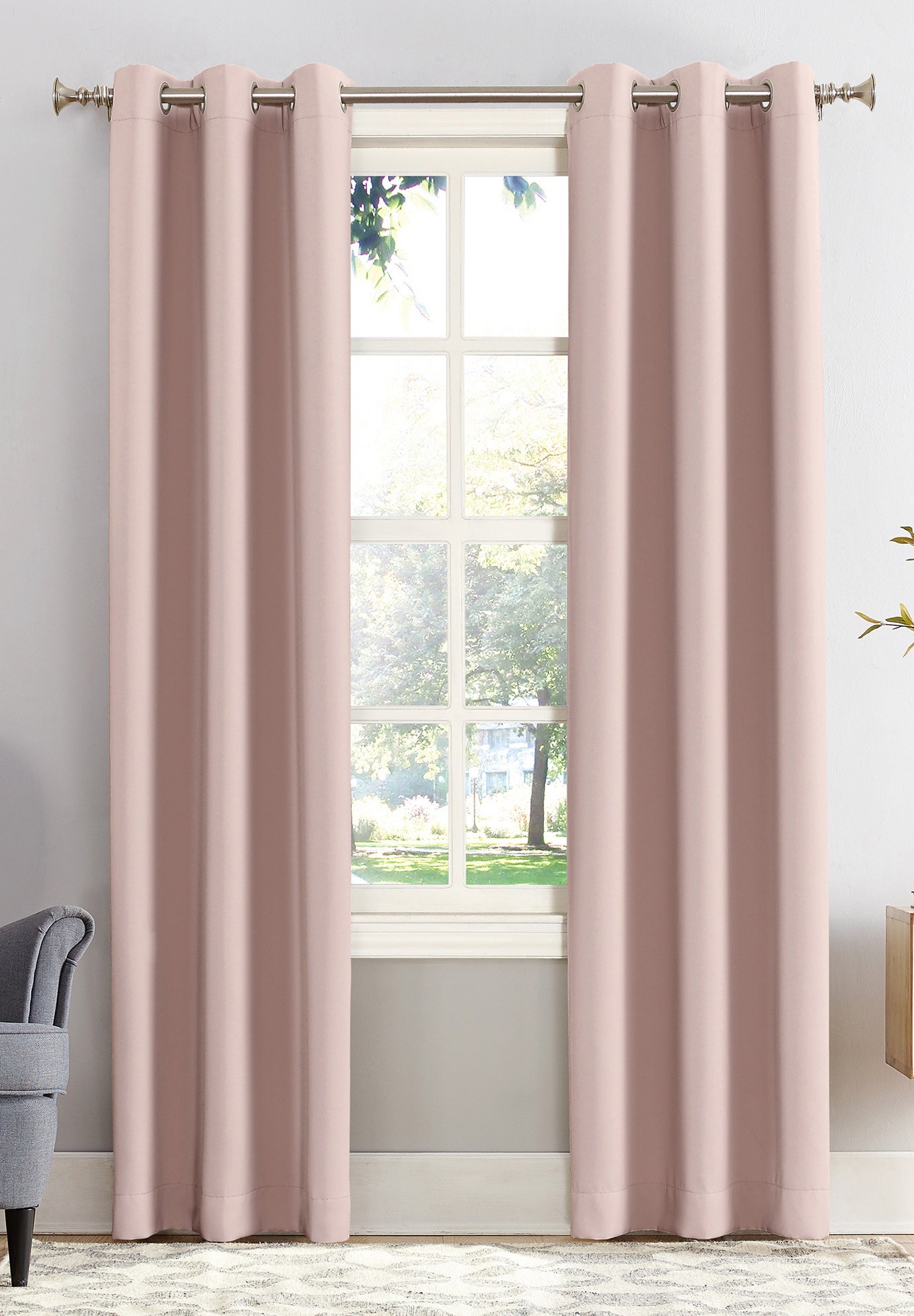 Sun Zero Blackout Greenwich Grommet Panel image number 0