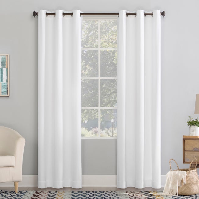 Sun Zero™ Blackout Lindstrom Printed Texture Grommet Panel image number 0
