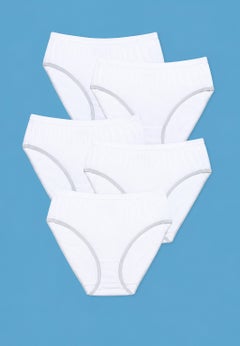 Hi-Cut Cotton Brief 5-Pack