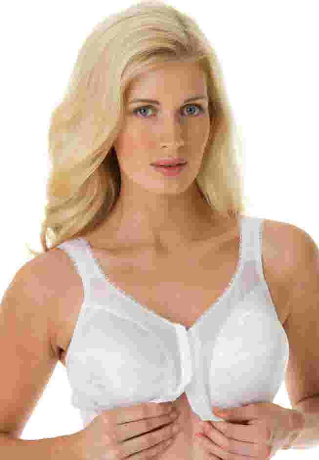 Playtex® 18 Hour Front-Close Wireless Bra with Flex Back 4695 image number 2