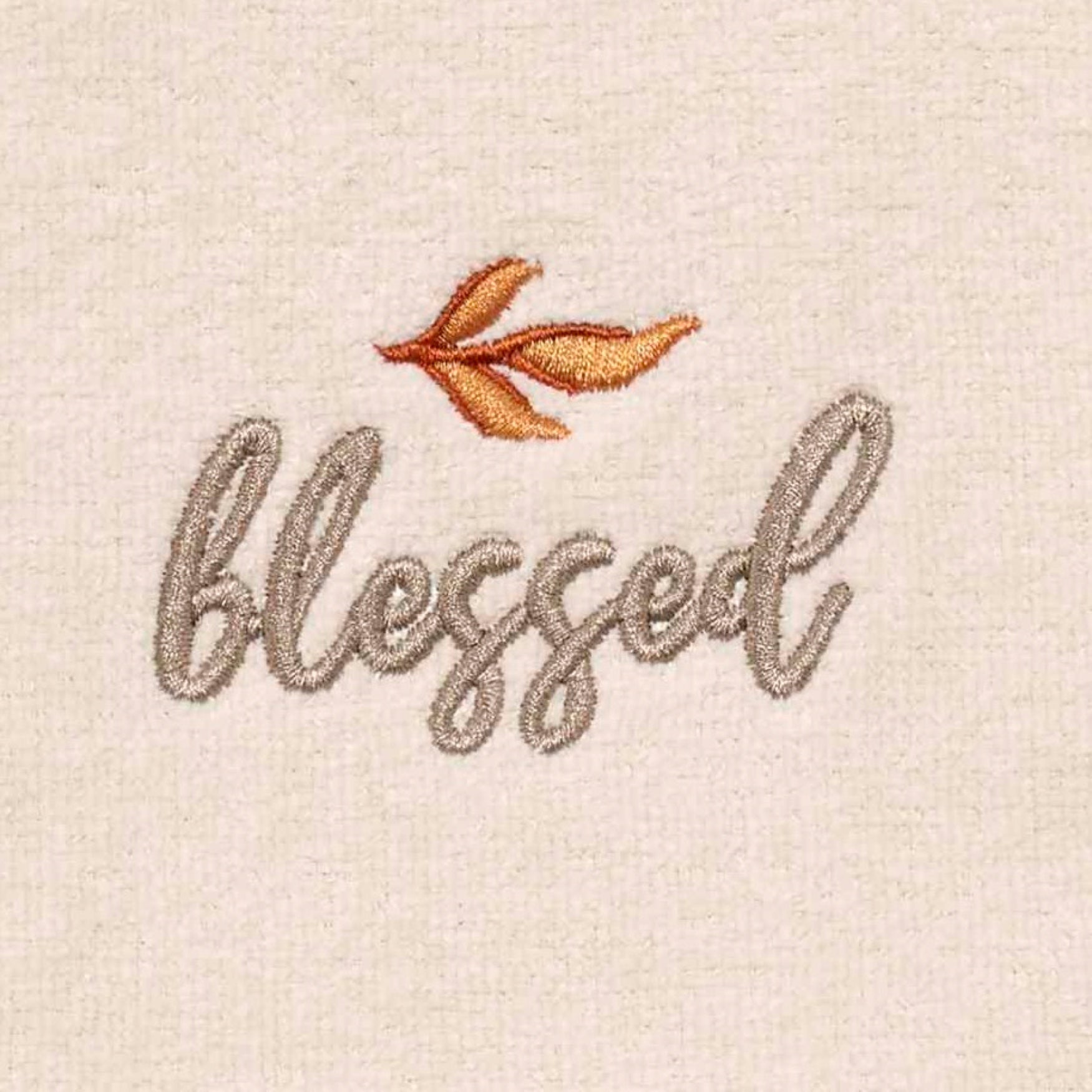 “Blessed" Decorative Fingertip Towel, Set of 2 image number 1