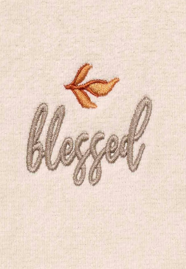 “Blessed" Decorative Fingertip Towel, Set of 2 image number 1