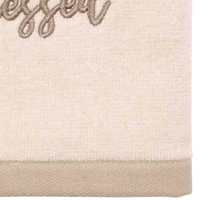 “Blessed" Decorative Fingertip Towel, Set of 2 image number 2