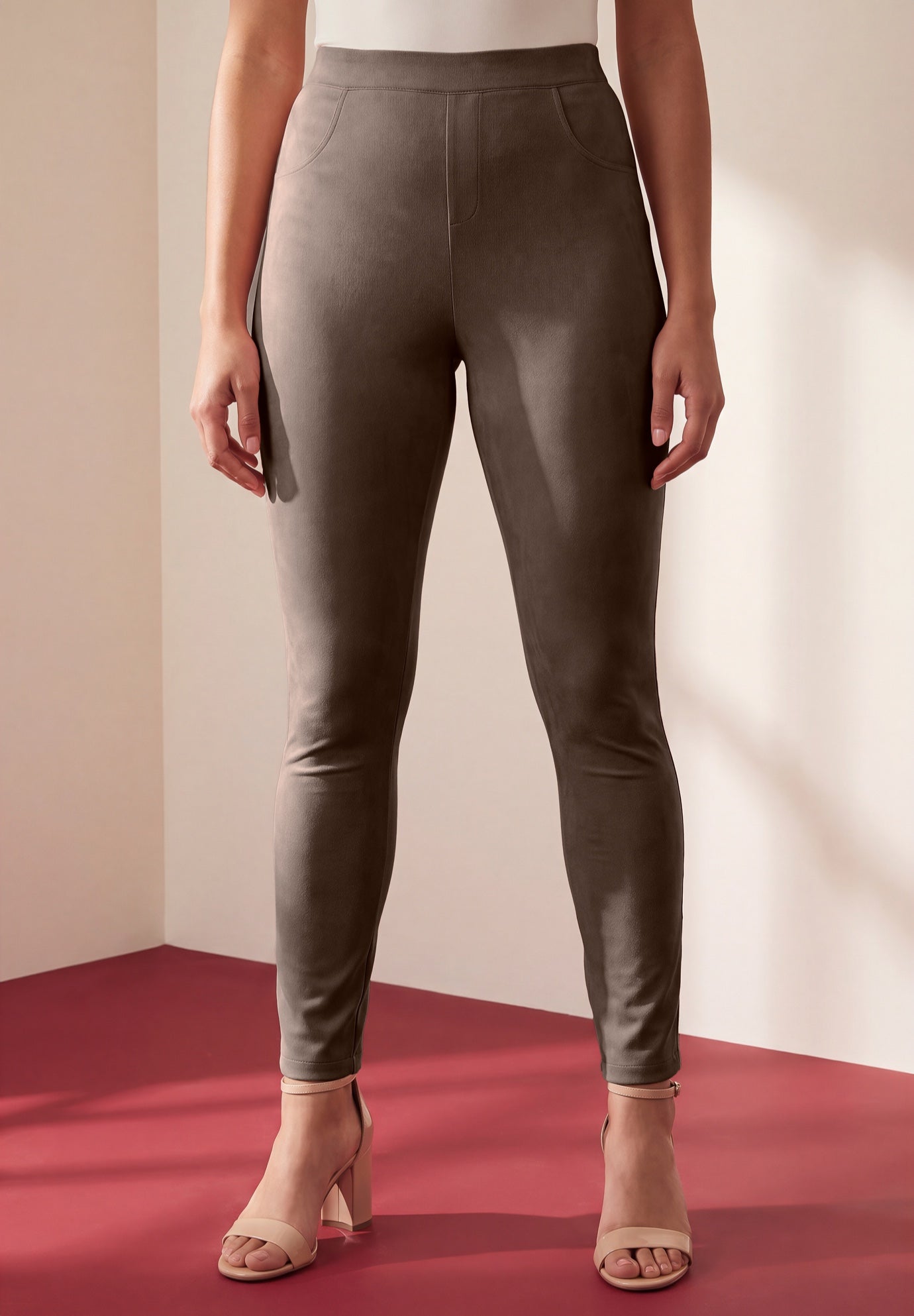 Faux Suede Legging image number 0