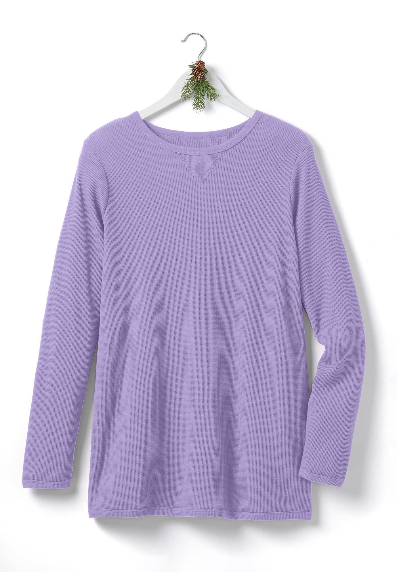 Ultra Soft Waffle Thermal Sweatshirt image number 1