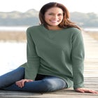 Ultra Soft Waffle Thermal Sweatshirt image number null