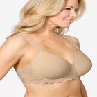 Leading Lady&reg; The Chloe Lace Band Molded Underwire T-Shirt Bra image number null