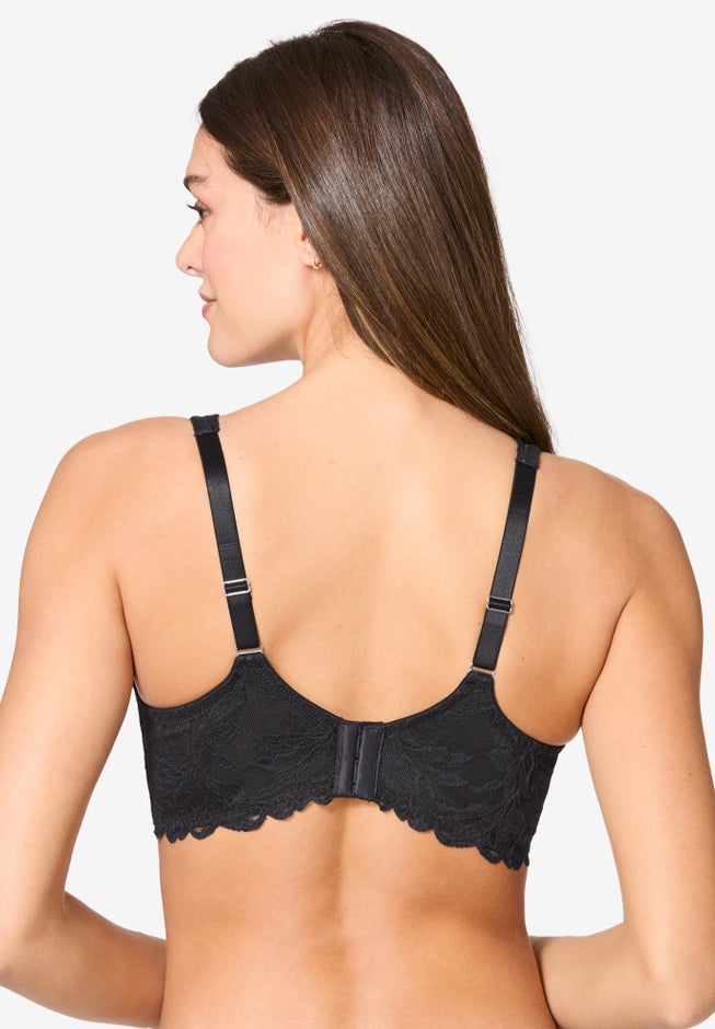 Leading Lady&reg; The Zoey Lace Band Molded Wire Free T-Shirt Bra image number 1