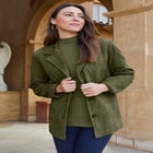 Suede Blazer image number null