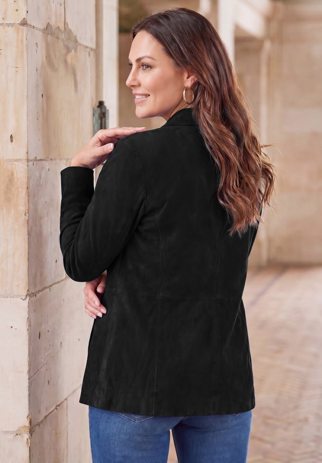Suede Blazer image number 1