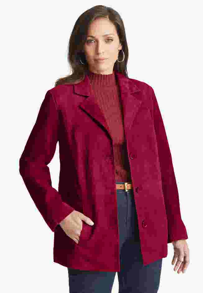 Suede Blazer image number 0
