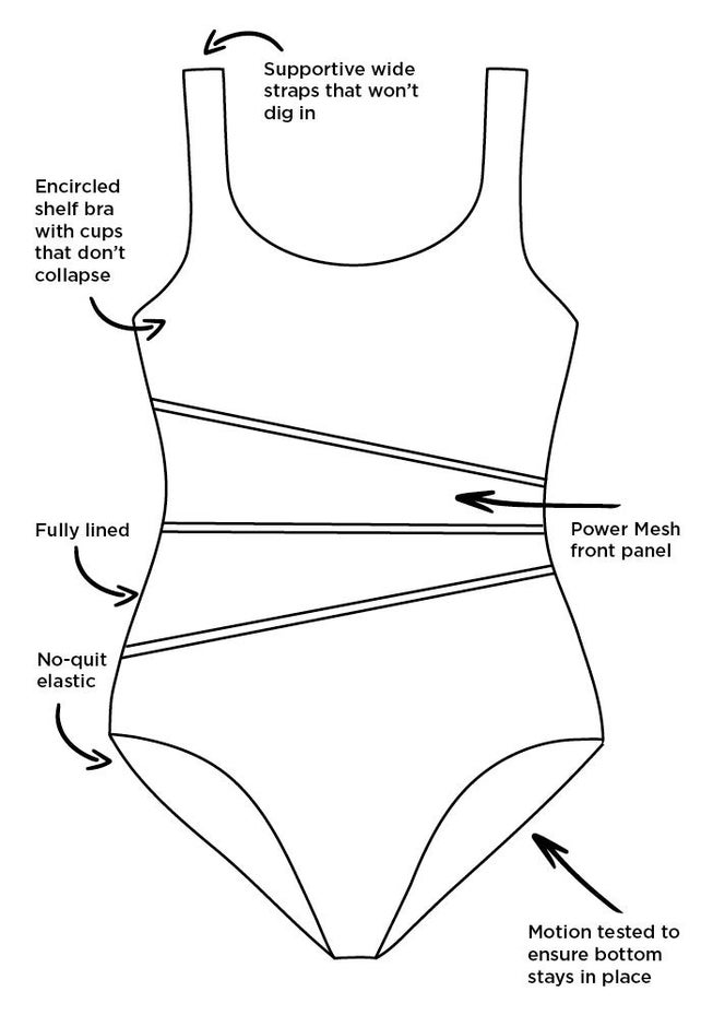 Chlorine Resistant Spliced Tank One Piece Swimsuit image number 7