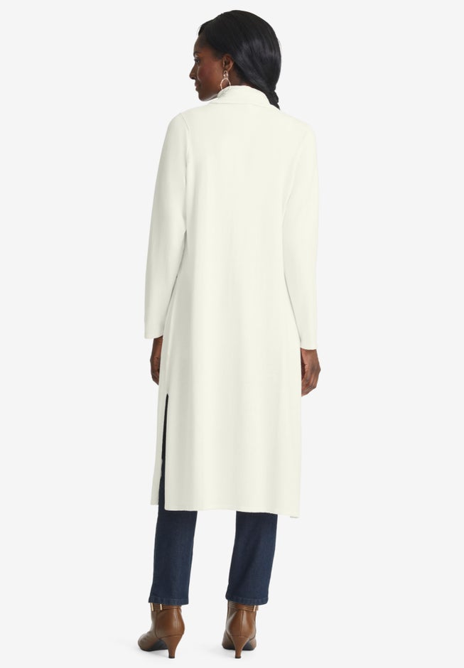 Cashmere Collared Duster image number null