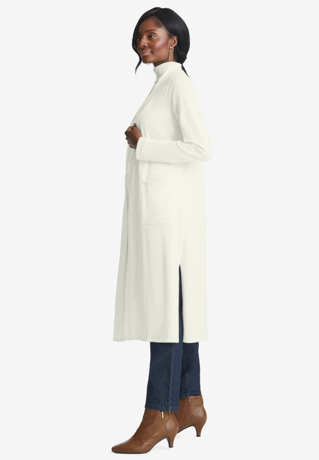 Cashmere Collared Duster image number null
