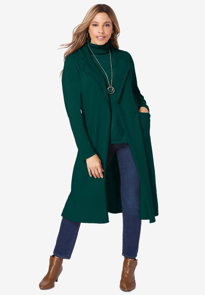 Cashmere Collared Duster image number null