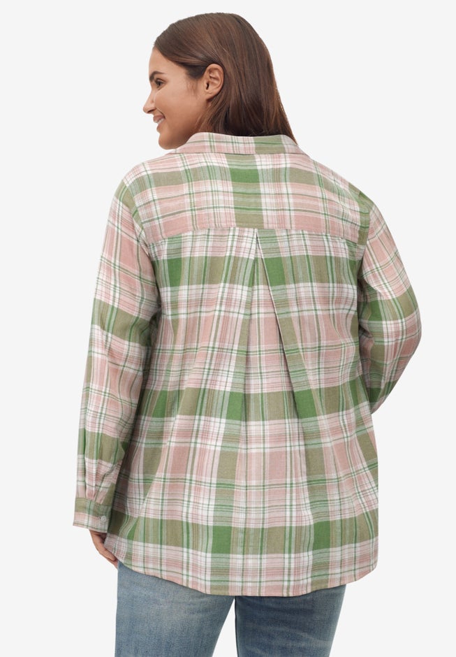 Plaid Flannel Shirt image number 1