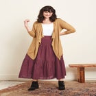 Tiered Crinkle Skirt image number null