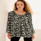 Tie Neck Peasant Tunic image number null