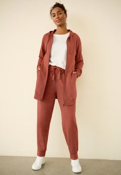 French Terry Drawstring Elastic Waistband Jogger
