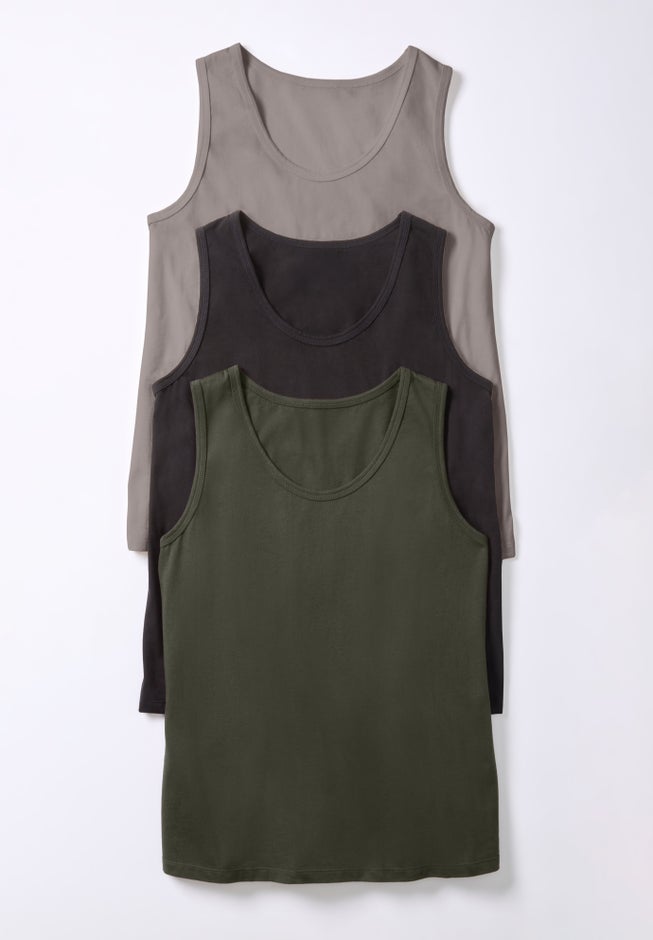 3-Pack Scoopneck Sleeveless Tank image number 3