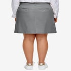 Mid-Rise Stretch Cotton Chino Skort image number 1