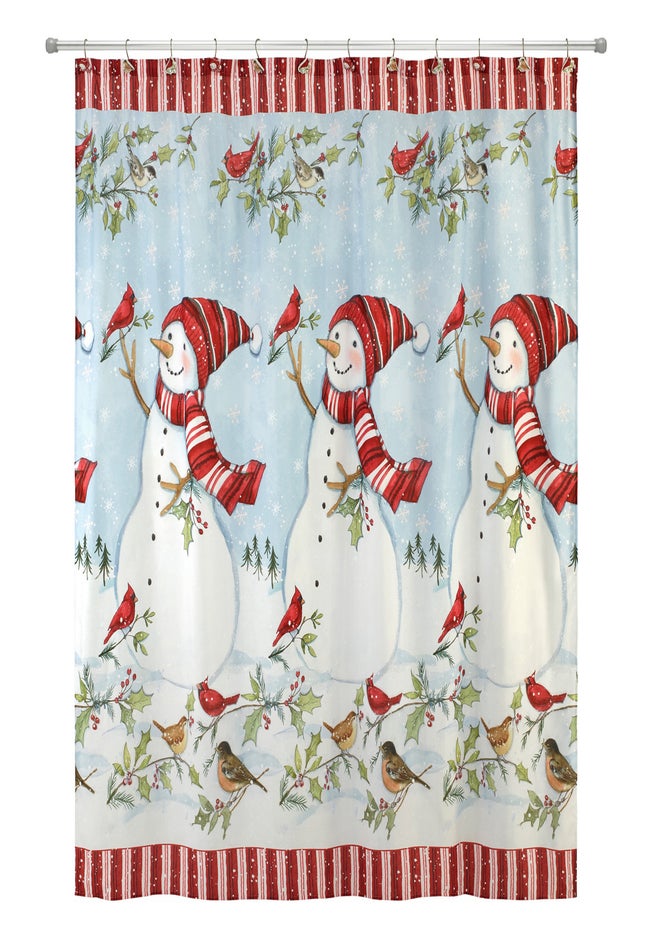 Holiday Shower Curtain image number 2