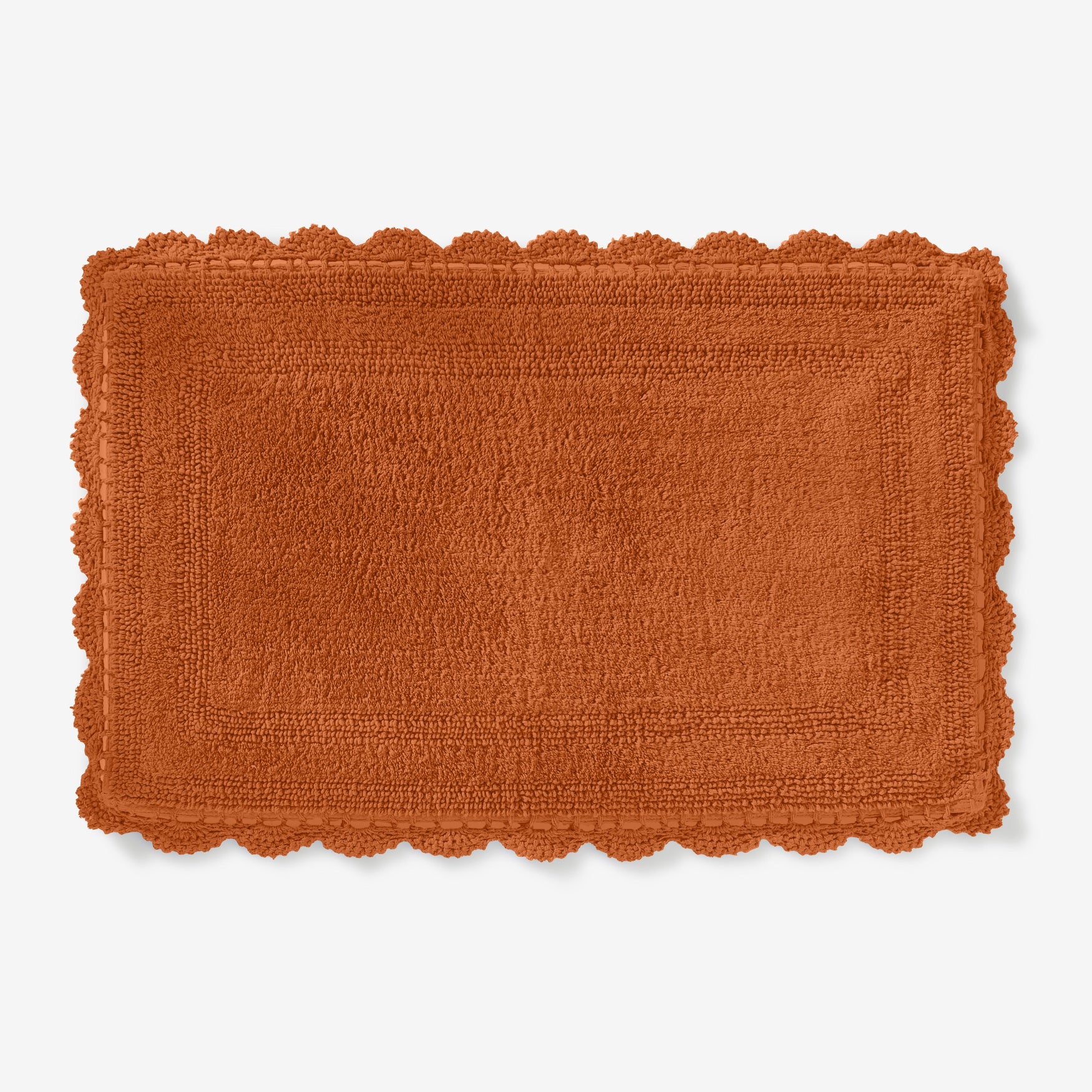 Rectangular Crochet Bath Mat image number 0