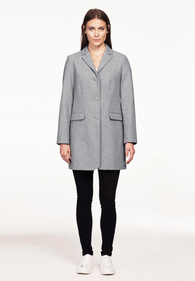 Long Wool Blend Blazer image number 1