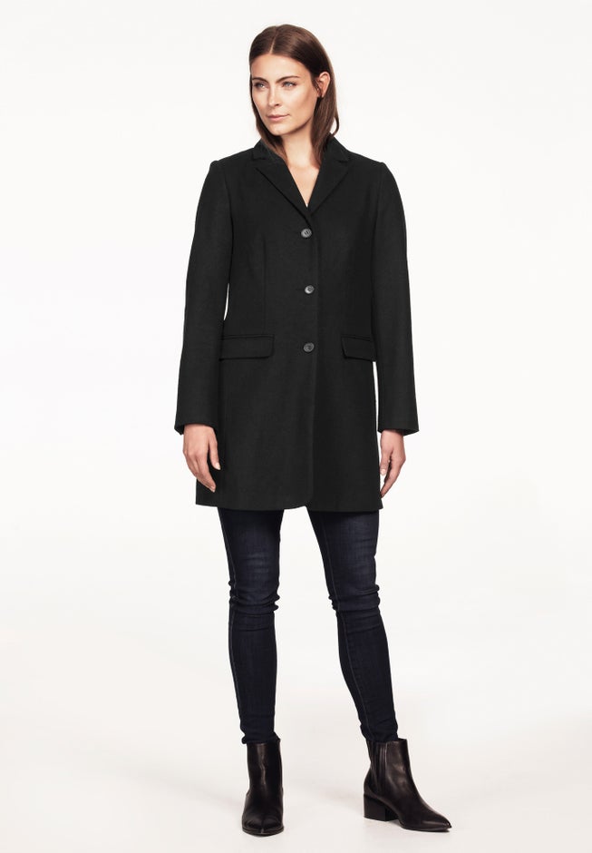 Long Wool Blend Blazer image number 4