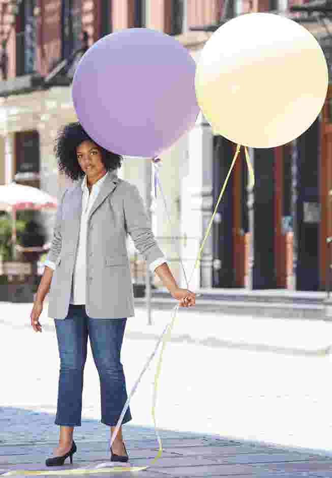 Long Wool Blend Blazer image number 7