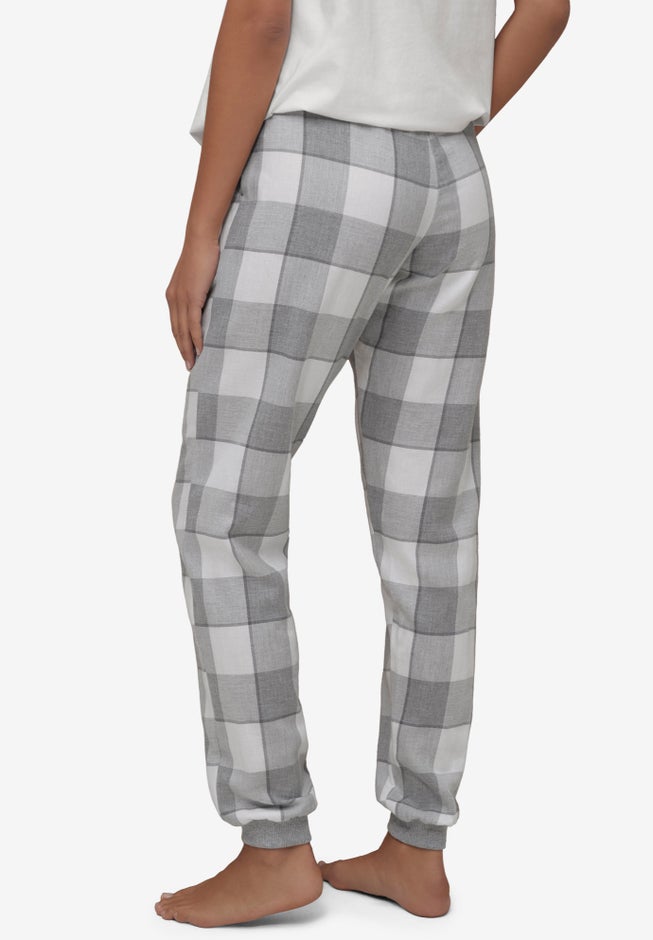 Plaid Flannel Sleep Pants image number 1
