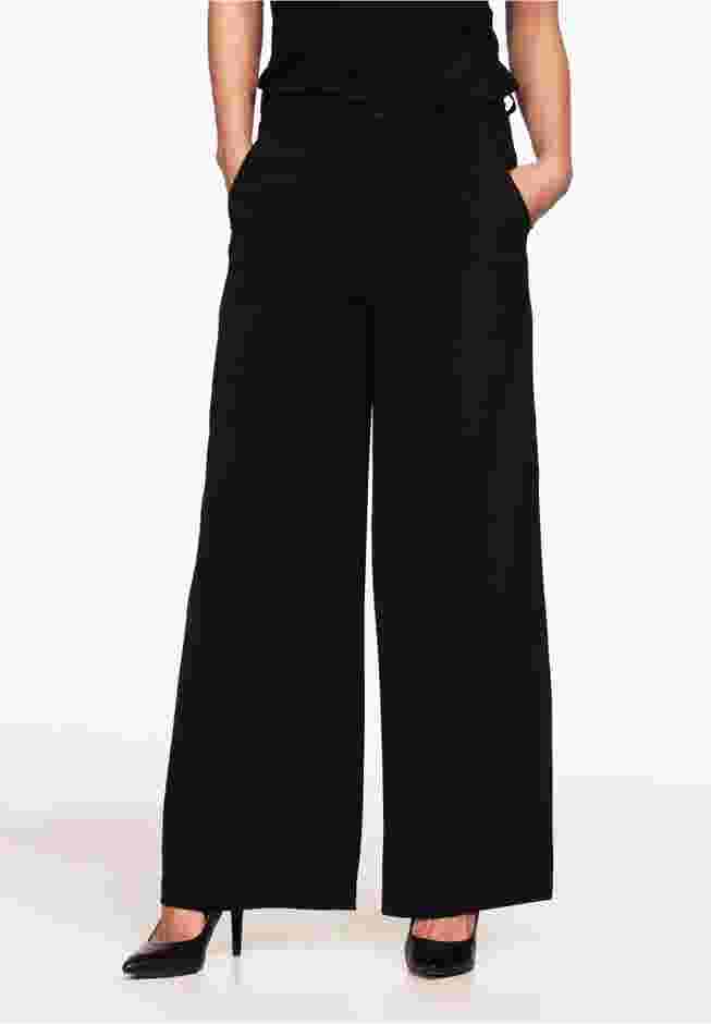 Woven Wide Leg Pants image number 0