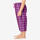 Woven Sleep Capri Pant image number 2