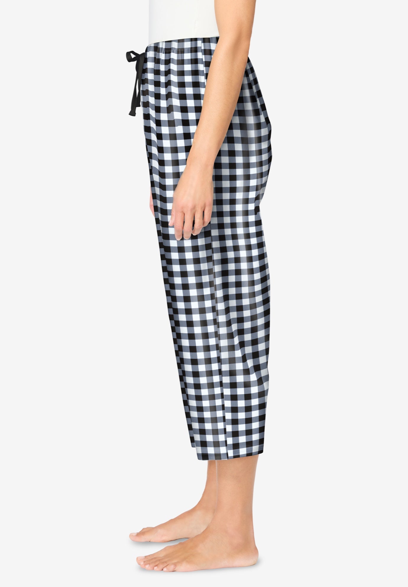 Woven Sleep Capri Pant image number 2
