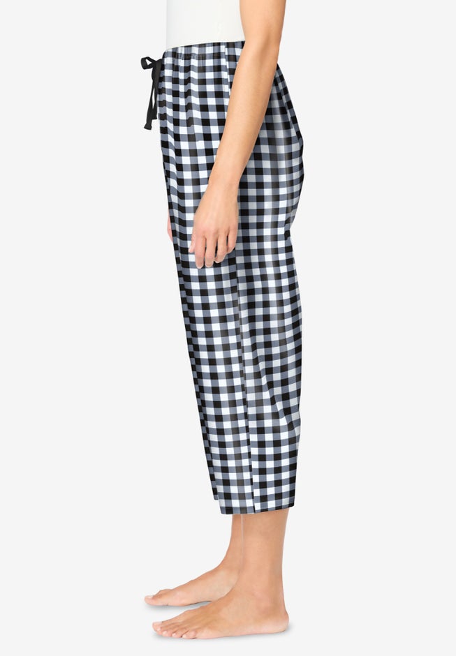 Woven Sleep Capri Pant image number 2