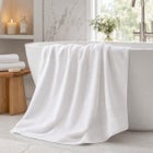 Zero Twist 100% Cotton Oversized Bath Sheet image number null