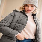 Long Puffer Coat image number null