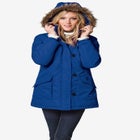 Faux Fur Trim Parka image number null