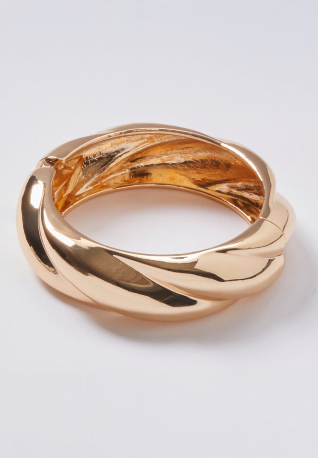 Twisted Chunky Bangle image number 1
