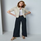 True Fit Wide Leg Jean image number null