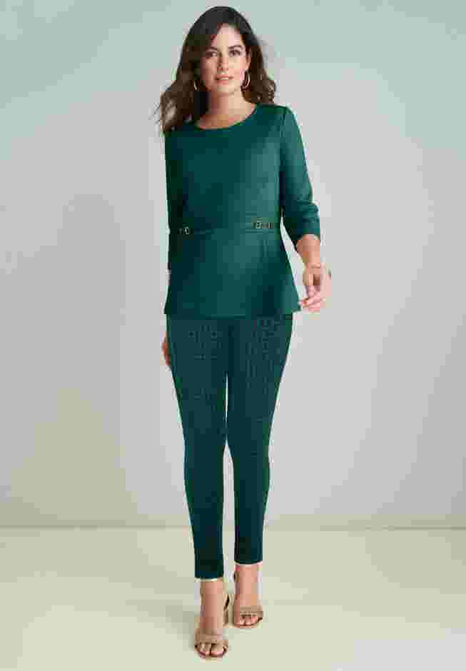 Ponte Belted Top image number 0