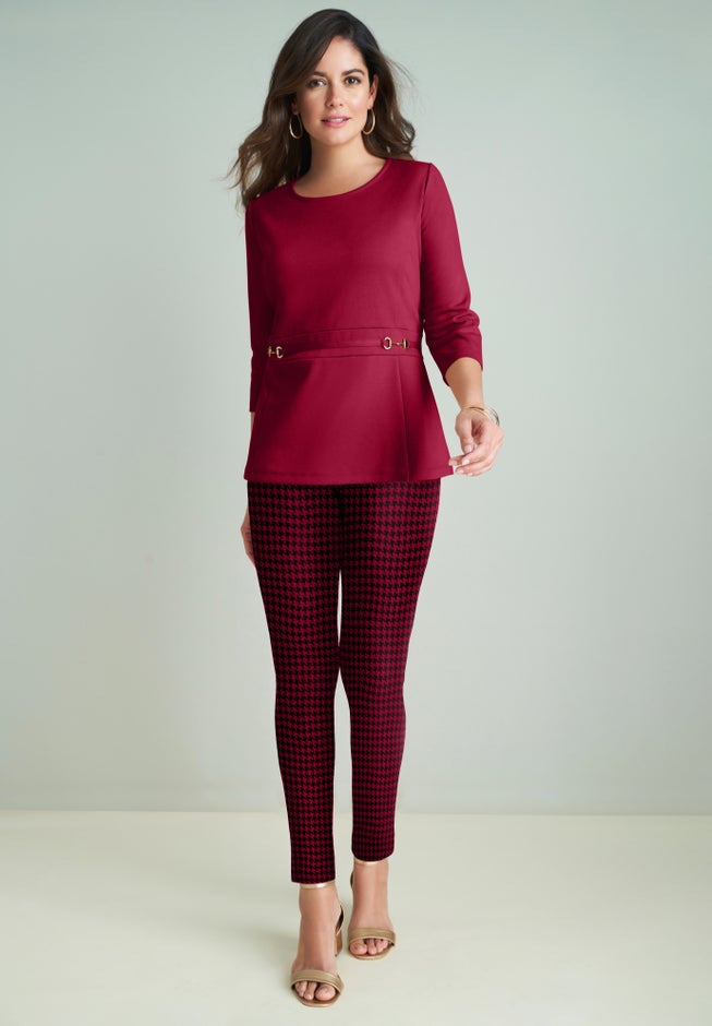 Ponte Belted Top image number 0