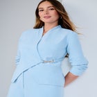 WRAP JACKET PANTSUIT image number null